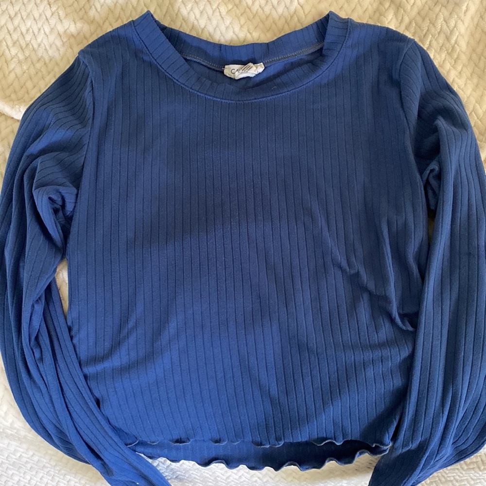Ribbed Longsleeve Top